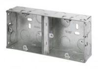 FLUSH STEEL BOX DUAL 35mm