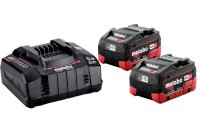 Metabo Basic Set 18V Box 2x5.5 LiHD Batts ASC145 Charger