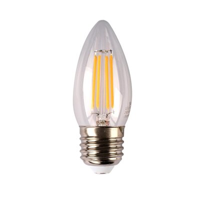 4W LED Candle Dimmable Lamp with Edison Scew Base 2700k