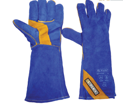 Blue Gold Welders Glove (Pair)
