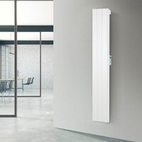 Rointe Palaos 1500W White Vertical Electric Radiator with Control Panel -  Lightvault