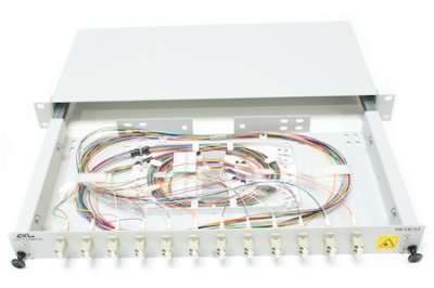ODF 19" 1U 24xLC/PC (12xLCDX) MM Fully Loaded (OM2)