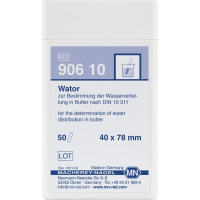 WATER test papiers, pack of 50 sheets, 78 x 40 mm Macherey-Nagel 906 10