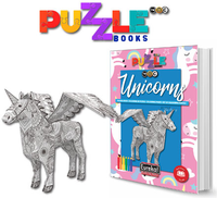 Eureka 3D Puzzle Book - Unicorns