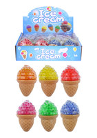 Squeeze Ice Cream with Beads.
