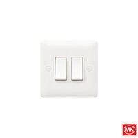 MK 10A 2G 2 Way Switch - MB4862WHI