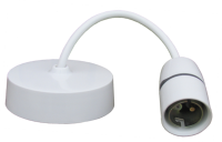 Sline 6" Pendant White