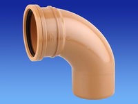 Sewer Bend 90-degree 160mm Short Radius 1 socket ( 6") U-222243