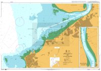 ADMIRALTY Chart - 2976 Approaches to Rio Guadalquivir