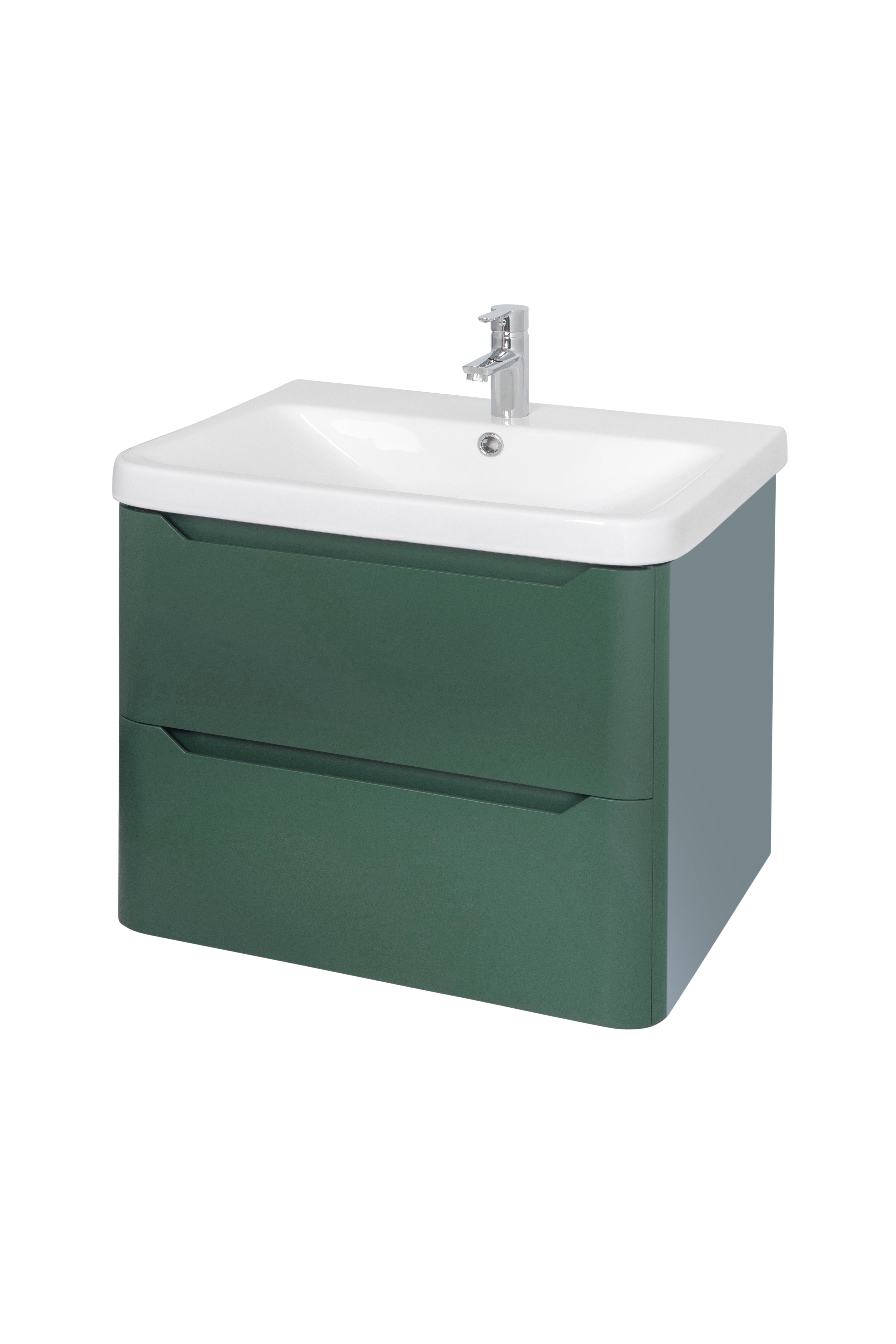 EVE 500MM WH UNIT & BASIN GREEN