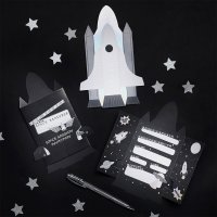Space Party Invitations - Pack of 10