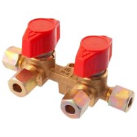 Double Caravan Manifold Valve