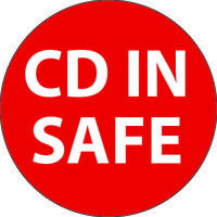 CIRCULAR LABEL CONTROLLED DRUG IN SAFE (ROLL 1000)