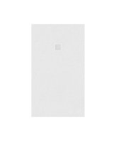 SLATE WHITE 1400X800MM RECTANGULAR SHOWER TRAY & WASTE