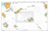 ADMIRALTY Chart - 1040 Nisos Ios to Vrachonisida Kandelioussa