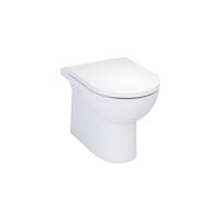 Tucker French Dorking Standard Height Short Projection Rimless Back To Wall Pan with Duraplast Quick Seat