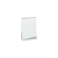 12.5cm Crystal Wedge (Satin Box)