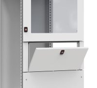 DPK06R5 nVent Hoffman Hinged keyboard tray 600w