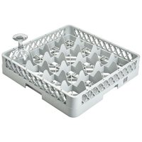 16 Comp Glass Rack With 2 Extenders