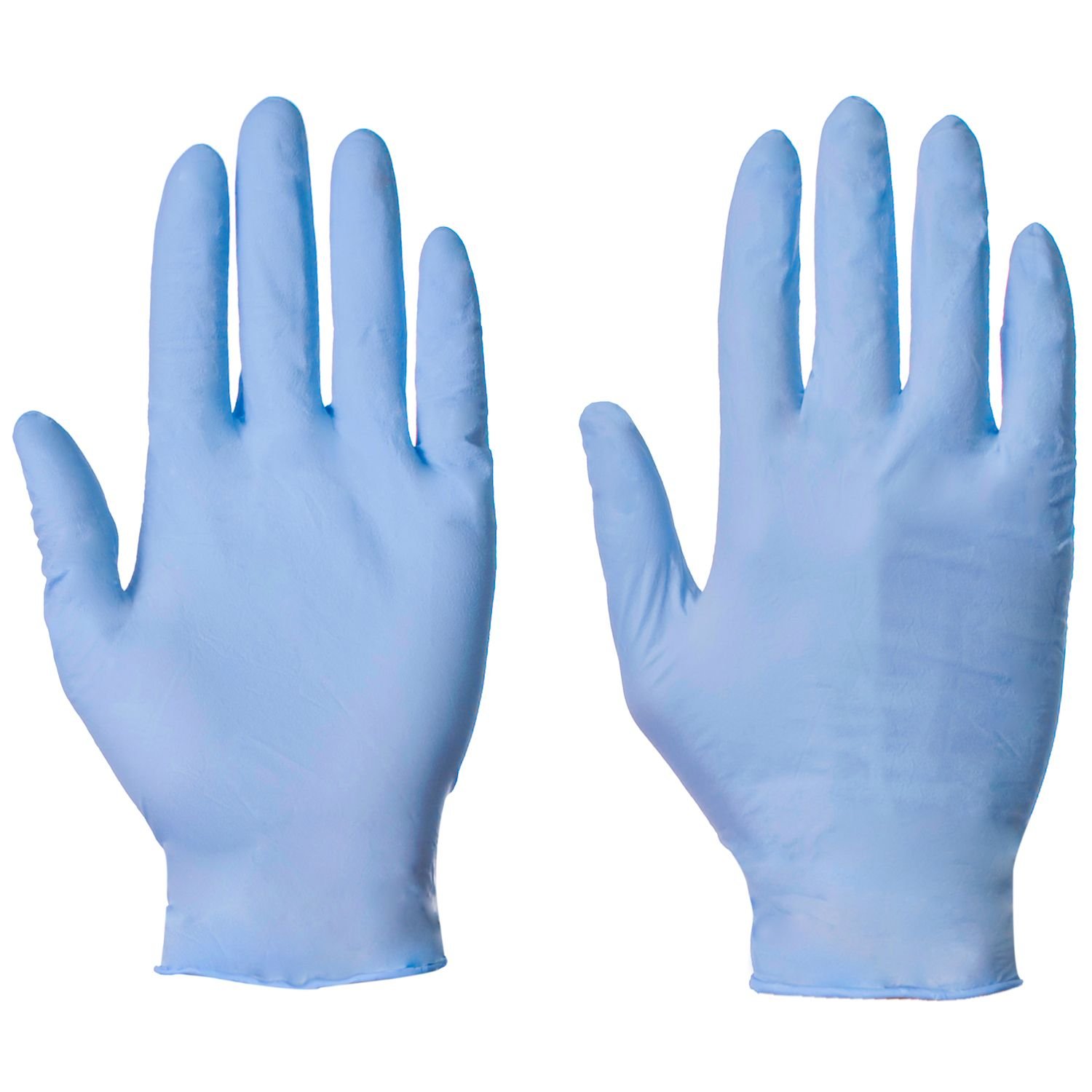 BLUE NITRILE MEDICAL P/FREE DISPOSABLE GLOVES SMALL (100)