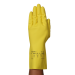 ANSELL ECONOHANDS COTTON FLOCKED YELLOW PR