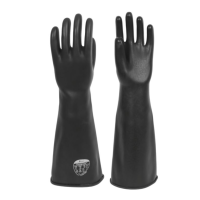 Polyco Chemprotec Mediumweight 44cm Unlined Natural Rubber Gloves