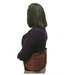 The Hottie back wrap features an elasticated touch fastening belt in a black quilted cotton fabric to ensure an effective and comfortable fit for almost all sizes. 