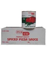 Tin Pizza Sauce (Spiced)Perco-(6xA10)