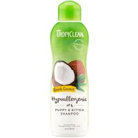 TropiClean Gentle Coconut Hypoallergenic Puppy & Kitten Shampoo 355ml x 1