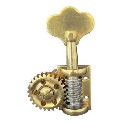 Double bass machine heads quarter plate