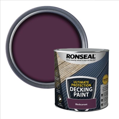 Ultimate Decking Stain 2.5Ltr Blackcurrant