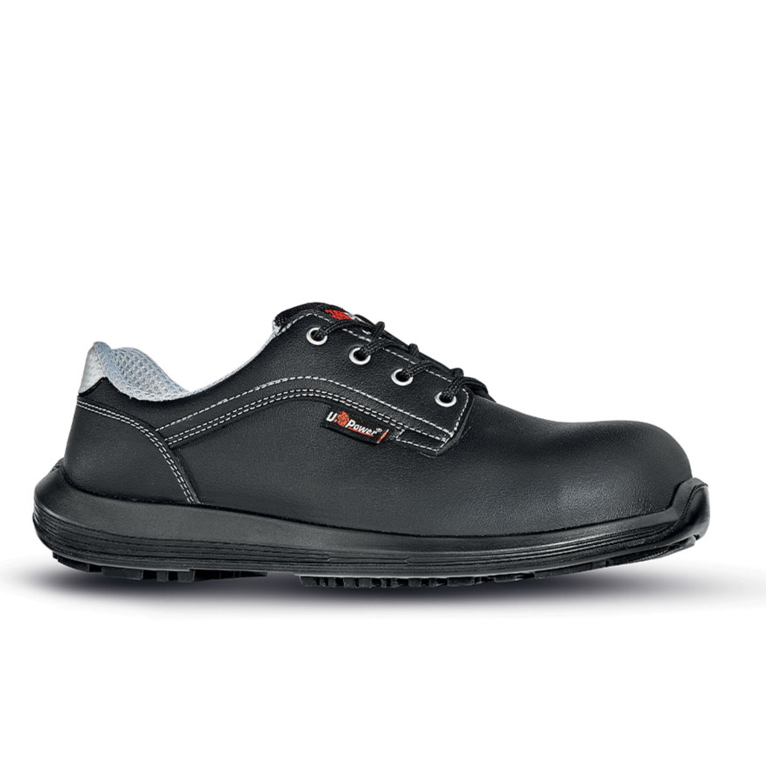 Oxford S3 Black Laced Shoe