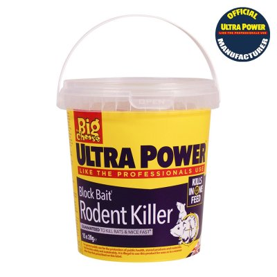 Big Cheese Ultra Power Block Bait2 Killer Station Refills 15 x 20g
