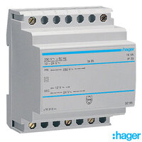 Hager Safety Traffo 16VA 230V12-24V