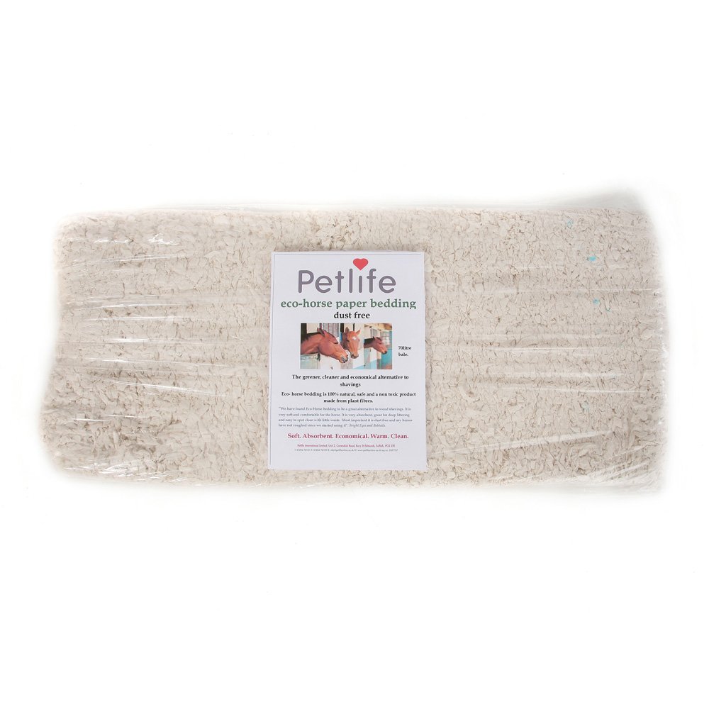 Horse Paper Bedding 70ltr White