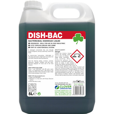 5L DISHBAC ANTIBAC WASHING UP LIQUID