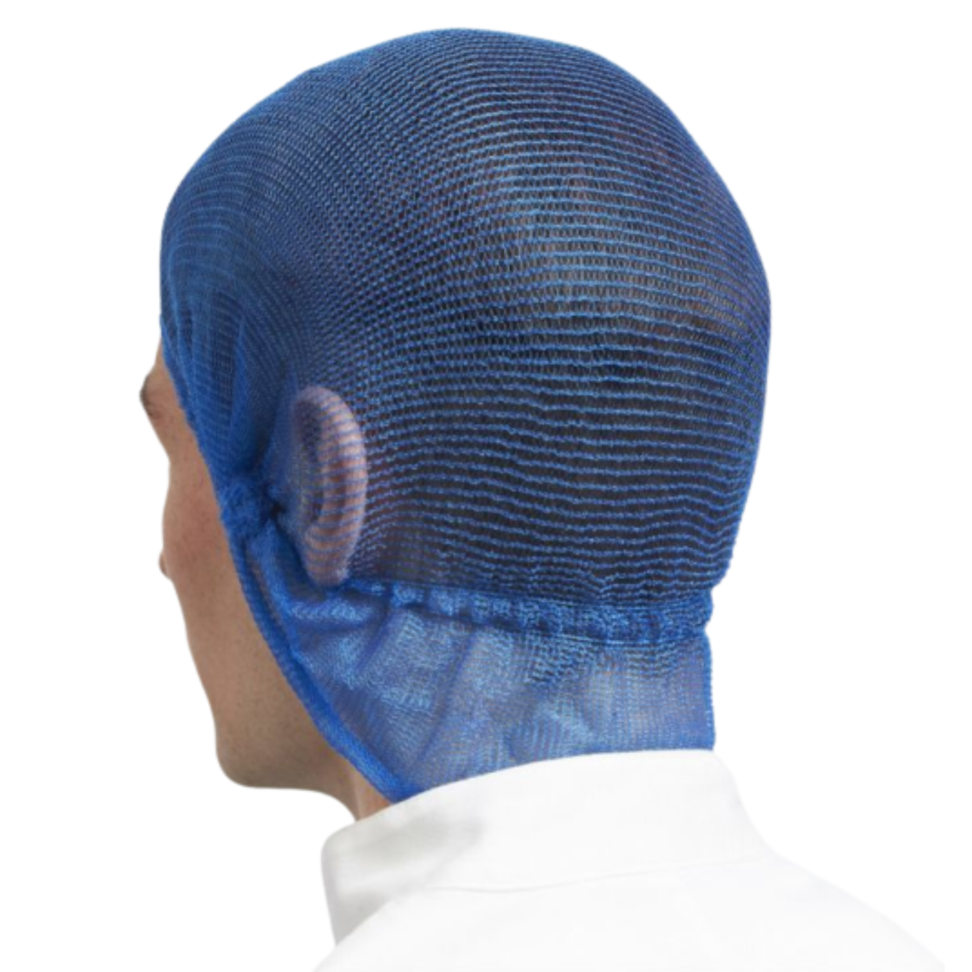 Hairtite Detectable Neck Guards, Blue, 100/Bag
