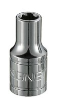 Signet 1/4in Drive 6 Point Standard Metric Socket 6mm