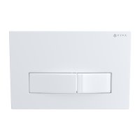 Viva Skylo Ultra23 Gloss White Dual Flush Plate