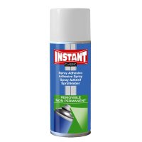 Instant Adhesive Spray - 400ml (Removable)