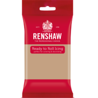red packet of renshaw ready to roll icing fondant icing latte