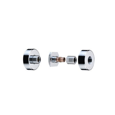 Bristan Wall Mount Fixings Chrome Plated