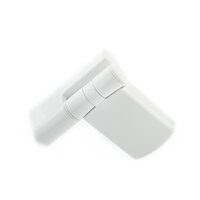 PATRIOT PLUS DOOR HINGE 22MM WHITE