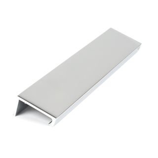 50715 - Polished Chrome 200mm Plain Edge Pull