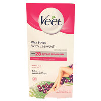 Veet Ready To Use Legs Wax Strips Normal 20s