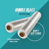 Vehicle Crash Wrap 600mm x 50m Buy 1 Get 1 Free
