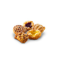 Mixed Selection Sweet Pastries- Fully Baked 45x100g (DA45)