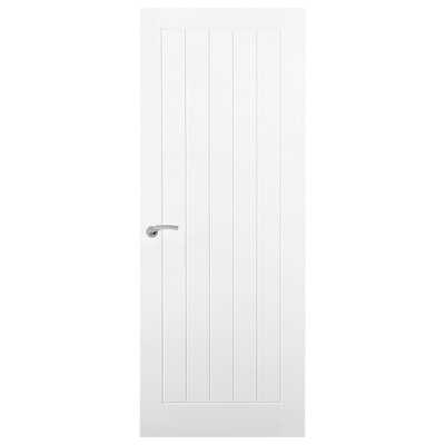 5 Panel Vertical Premium Textured Door 1981mm x 762mm x 35mm