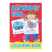 Colouring Book - Alphabet Fun 1