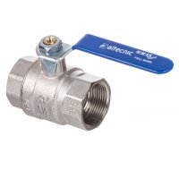 2" FEMALE TO FEMALE BLUE LEVER BALL VALVE WATER